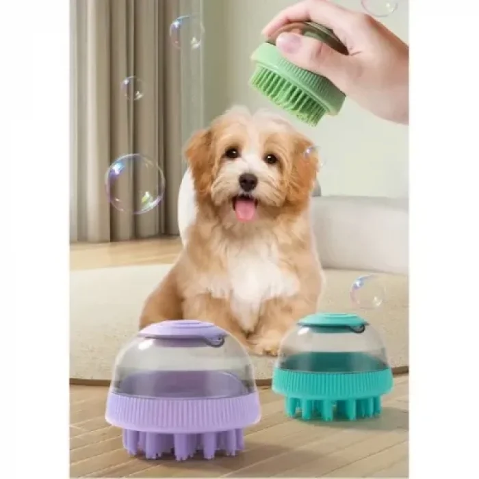 BUĞZ Çift Başlıklı Pet Banyo Fırçası