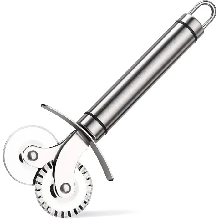 BUĞZ Çift Başlıklı Pizza Hamur Bıçağı