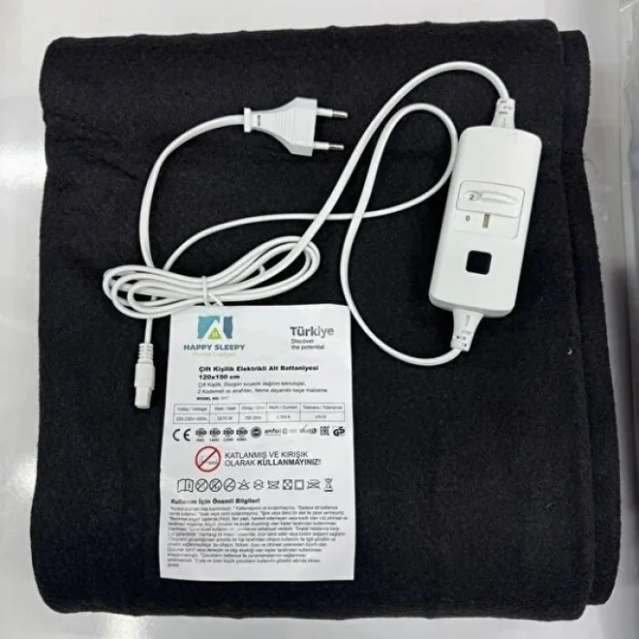 BUĞZ Çift Kişilik Elektrikli Battaniye