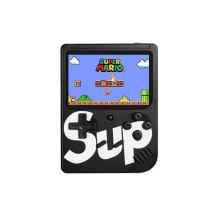 BUĞZ Çift kollu mini atari siyah renk, bluetooth özelliği yok, nostalji oyunlu oyun konsolu