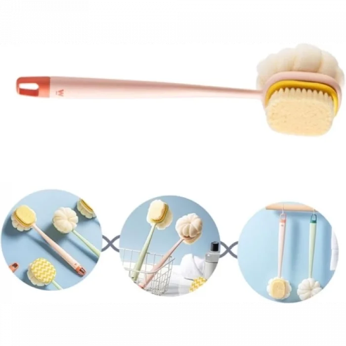  Çift Taraflı Banyo Duş Fırçası