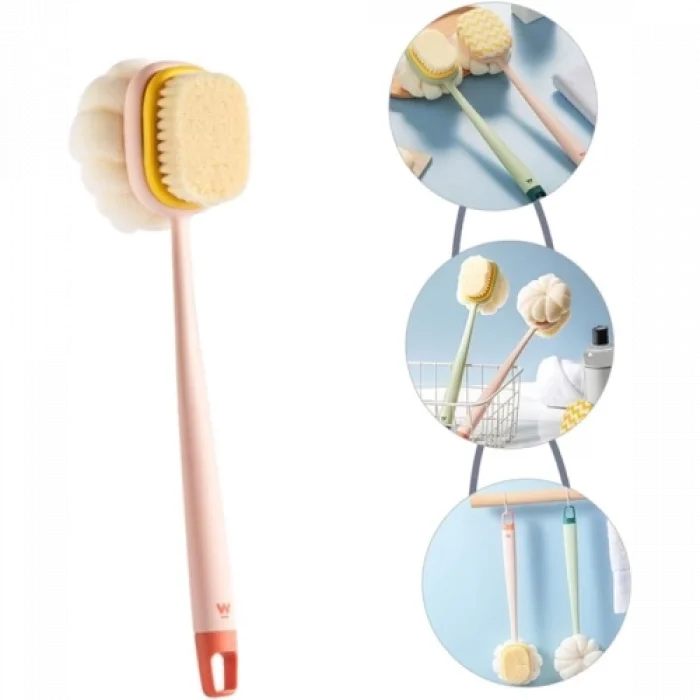  Çift Taraflı Banyo Duş Fırçası