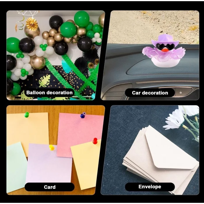 BUĞZ Çift Taraflı Yuvarlak Montaj Macunu 42li - BUĞZ