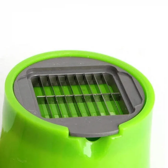 BUĞZ Çıkarılabilir Hazneli Kapaklı Pratik Sarımsak ve Soğan Doğrayıcı – 2 Bıçak Seçenekli Profesyonel