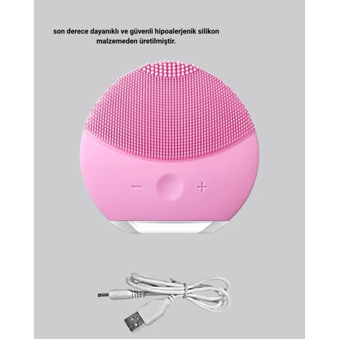 BUĞZ Cilt Dostu Silikon Yüz Masaj Aleti – Hafif, Dayanıklı ve Su Geçirmez Tasarım