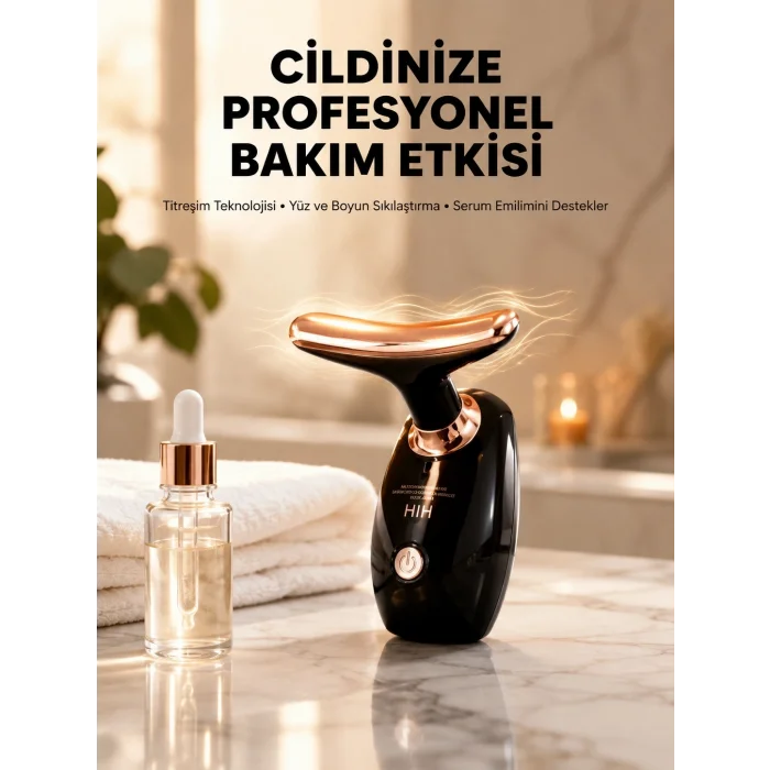 BUĞZ Cilt Gençleştirme ve Sıkılaştırma Cihazı Kolajen Artırıcı Titreşimli