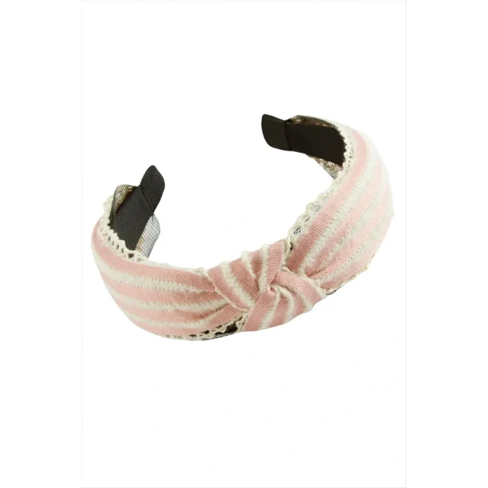 BUĞZ Çizgi Desenli Fiyong Taç