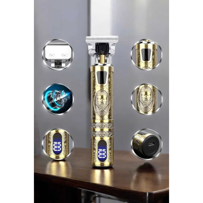 BUĞZ Çizik Tıraş Makinesi Şarjlı Paslanmaz Çelik Bıçaklı Uzun Ömürlü - BUĞZ