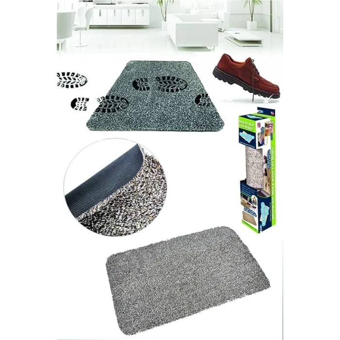 BUĞZ Clean Step Mat Yıkanabilir Mikrofiber Kir Toz Emici Iç-dış Ortam Paspas