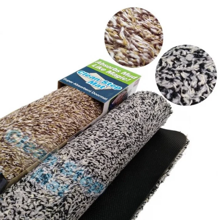 BUĞZ Clean Step Mat Yıkanabilir Mikrofiber Kir Toz Emici Iç-dış Ortam Paspas