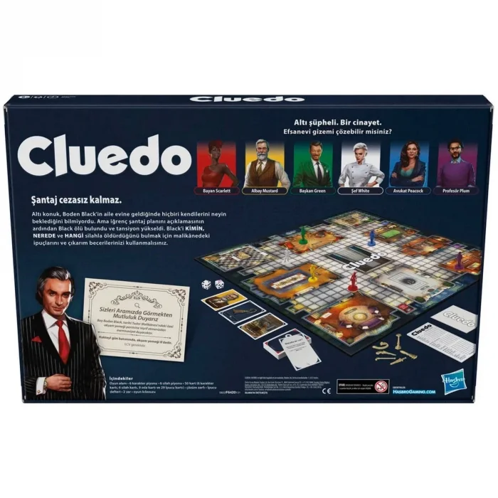  Cluedo Kutu Oyunu