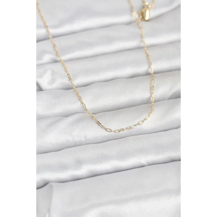 BUĞZ CM 14K Gold Renk 60 cm Zincirli Kadın Kolye