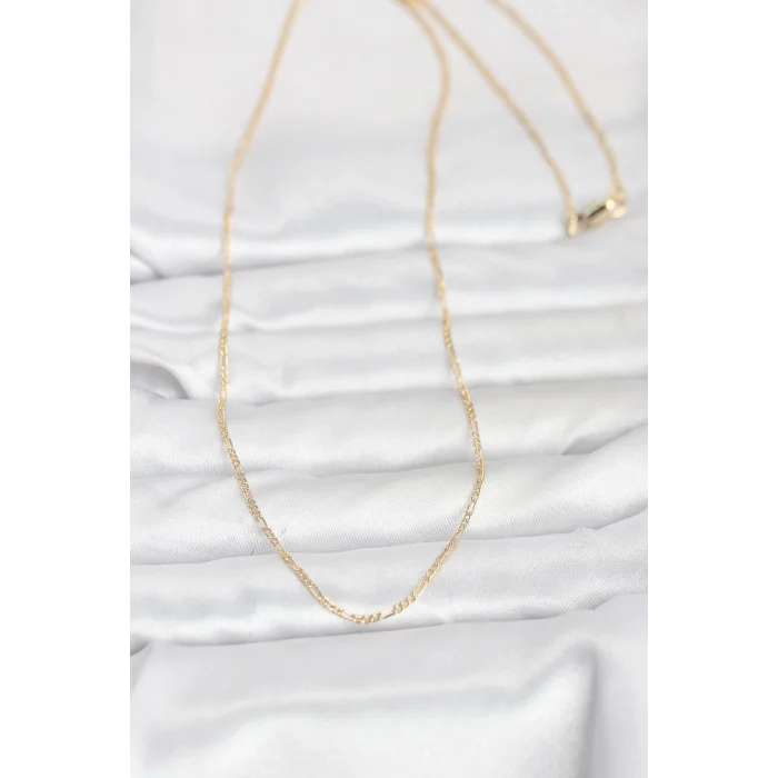 BUĞZ CM 14K Gold Renk 60 cm Zincirli Kadın Kolye