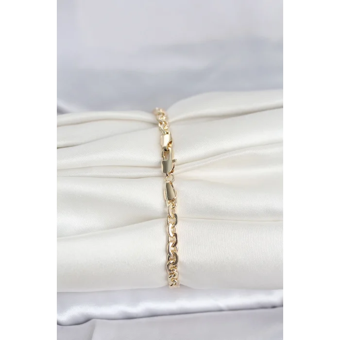 BUĞZ CM 14K Gold Renk Zincir Model Kadın Bileklik