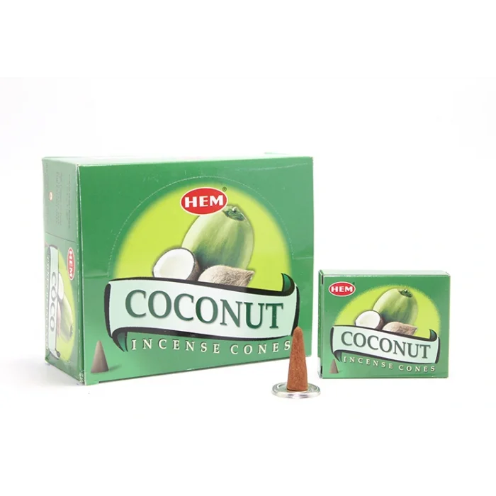 BUĞZ Coconut Aromalı Konik Tütsü