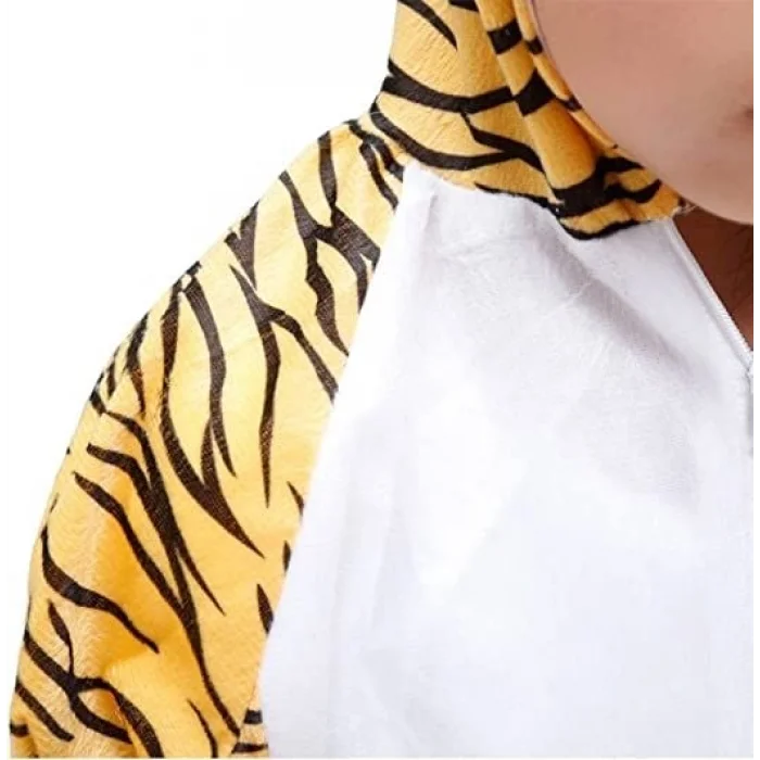 BUĞZ Çocuk Kaplan Kostumu - Aslan Kostümü 6-7 Yaş 120 cm