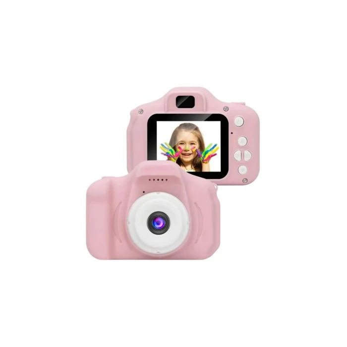 BUĞZ Çocuklar için mavi dijital fotoğraf makinesi SD kartlı 15-20 Mp 1-15x optik zoom