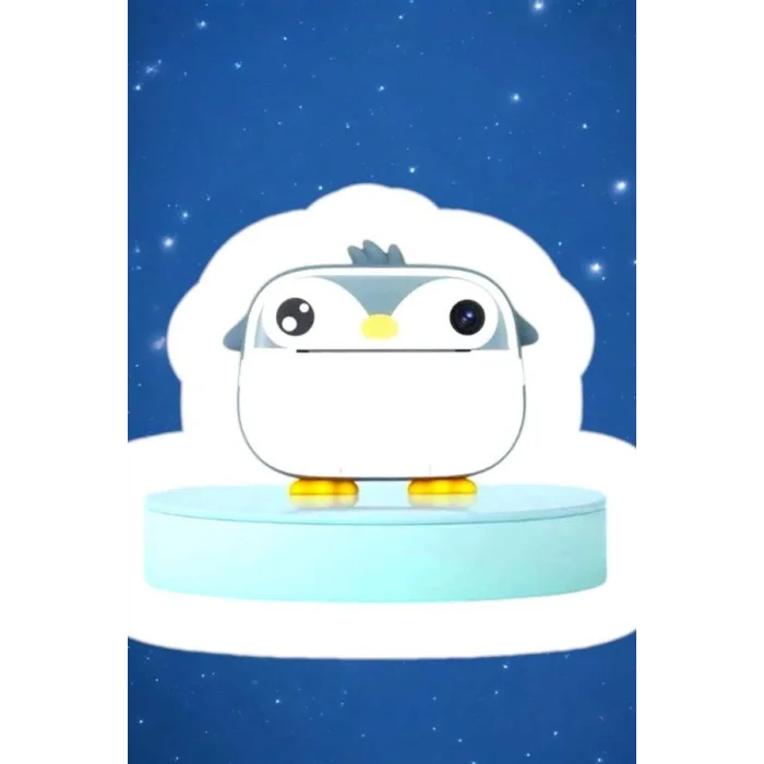 BUĞZ Çocuklar İçin Özel Fotoğraf Makinesi Printer Kamera Taşınabilir HD