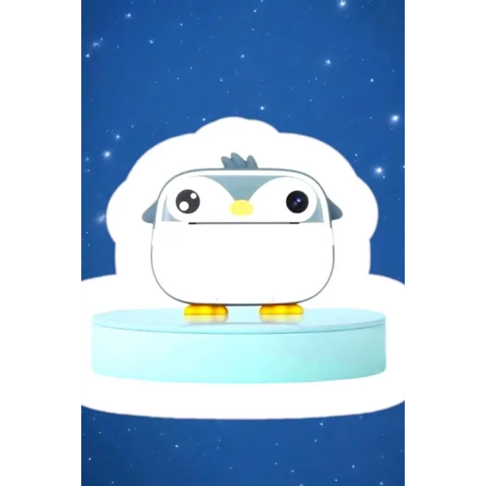  Çocuklar İçin Özel Fotoğraf Makinesi Printer Kamera Taşınabilir HD