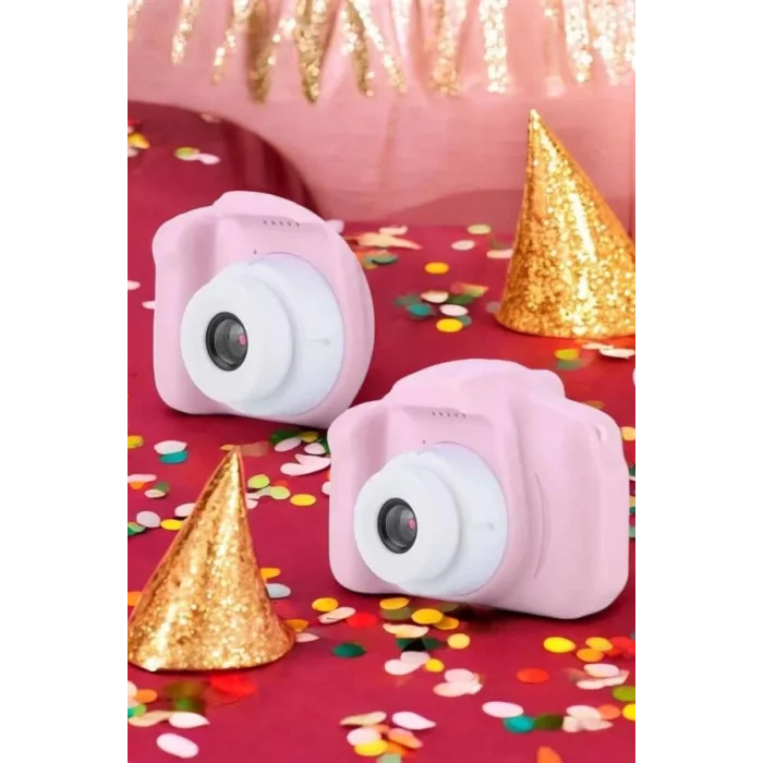  Çocuklara Özel Dijital Fotoğraf Makinesi Mini 1080P HD Kaliteli