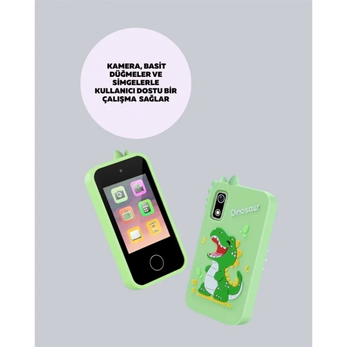  Çocuklara Özel Dijital Kamera – Yaratıcı Fotoğraf Modları ve Eğlenceli Efektlerle Eğitici Deneyim