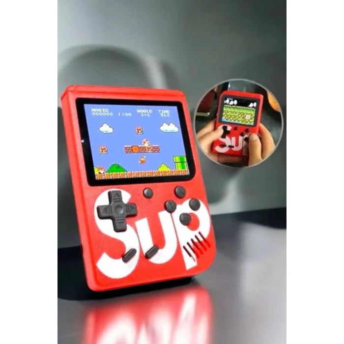  Çocuklara Özel SUP 400 Oyunlu Mini Oyun Konsolu