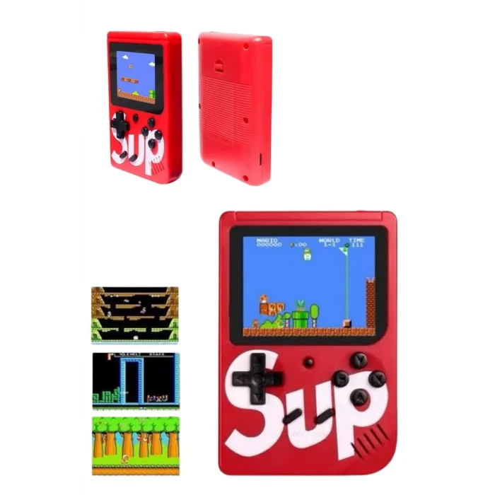  Çocuklara Özel Taşınabilir Sup El Atarisi 400 Oyunlu Nostaljik Oyun Konsolu