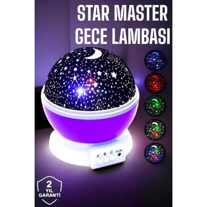 BUĞZ Çocuklara Özel Yıldızlı Gece Lambası