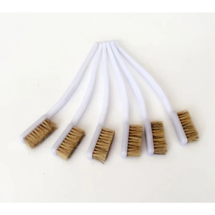 BUĞZ Çok Amaçlı Detay Temizlik Fırçası Beyaz Saplı