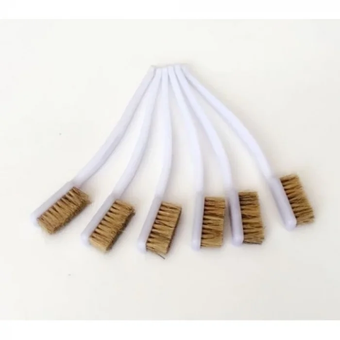 BUĞZ Çok Amaçlı Detay Temizlik Fırçası Beyaz Saplı