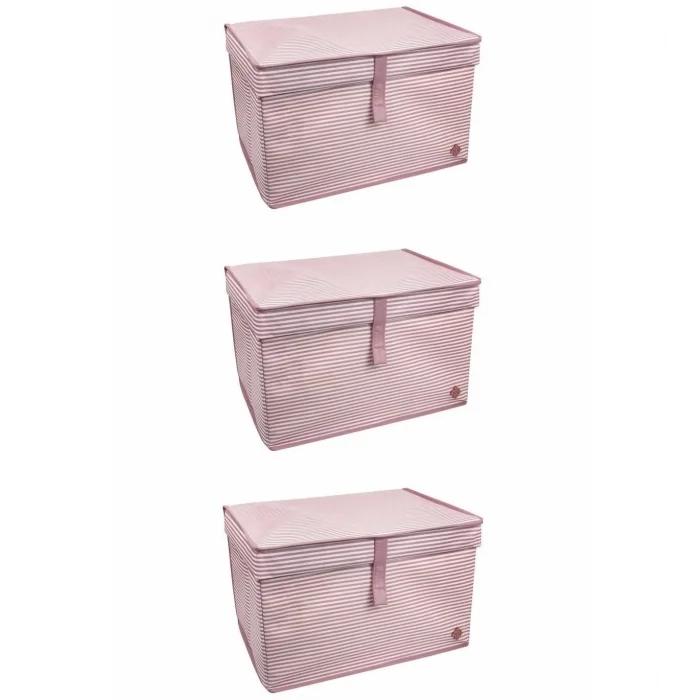  Çok Amaçlı Düzenleyici Kutu Organizer Cırt Cırtlı Hurç Mega Plus Boy 40cm X 30cm X 70cm (3 Adet)