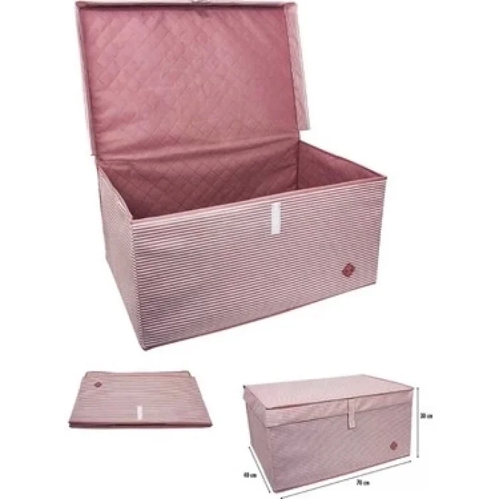  Çok Amaçlı Düzenleyici Kutu Organizer Cırt Cırtlı Hurç Mega Plus Boy 40cm X 30cm X 70cm (3 Adet)