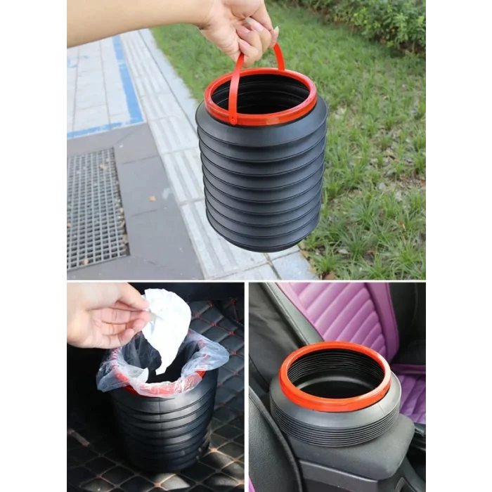  Çok Amaçlı Katlanabilir Araç İçi Kova