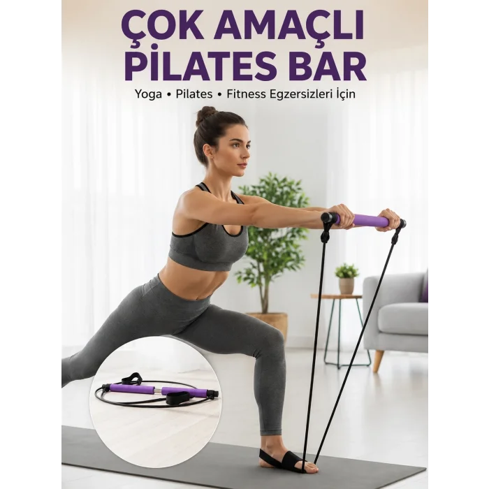 BUĞZ Çok Amaçlı Pilates Bar Yoga ve Fitness İçin Profesyonel Tasarım