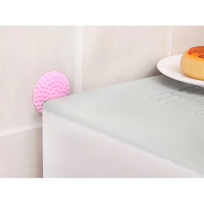 BUĞZ Çok Amaçlı Silikon Kapı Duvar Koruyucu Tampon 4lü Paket