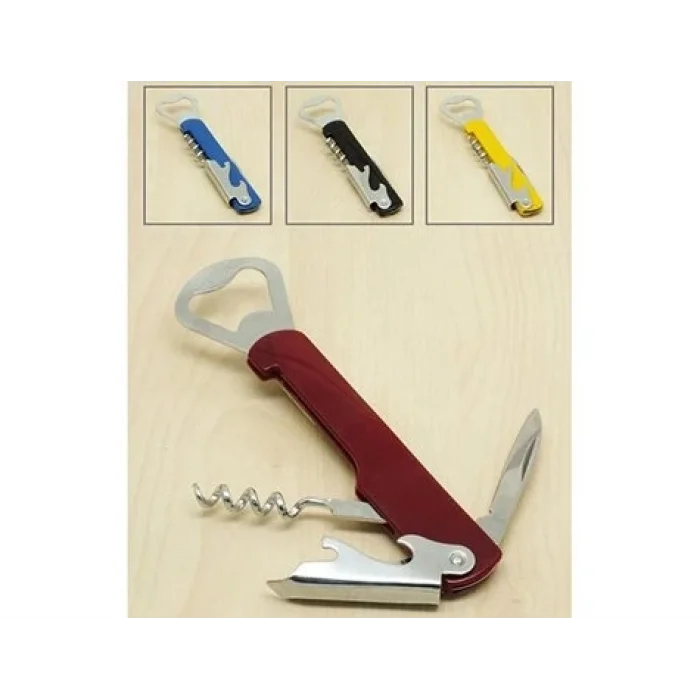 BUĞZ Çok Amaçlı ve Kullanışlı Metal Tirbişon - Açacak 4 Fonksiyonlu ( BUĞZ )