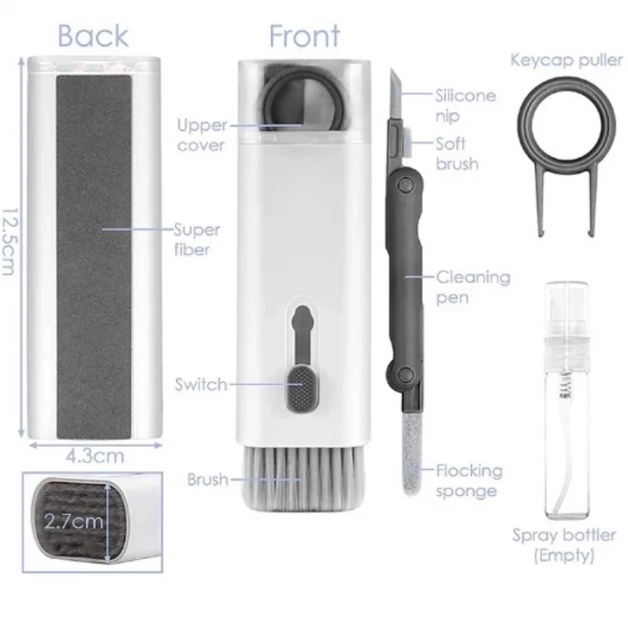 BUĞZ Çok Fonksıyonlu 7 In 1 Aırpods Klavye Ekran Kulaklık Temızleme Kıtı