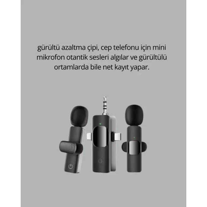 BUĞZ Çok Yönlü Mikrofon - Net Ses, Uzun Pil