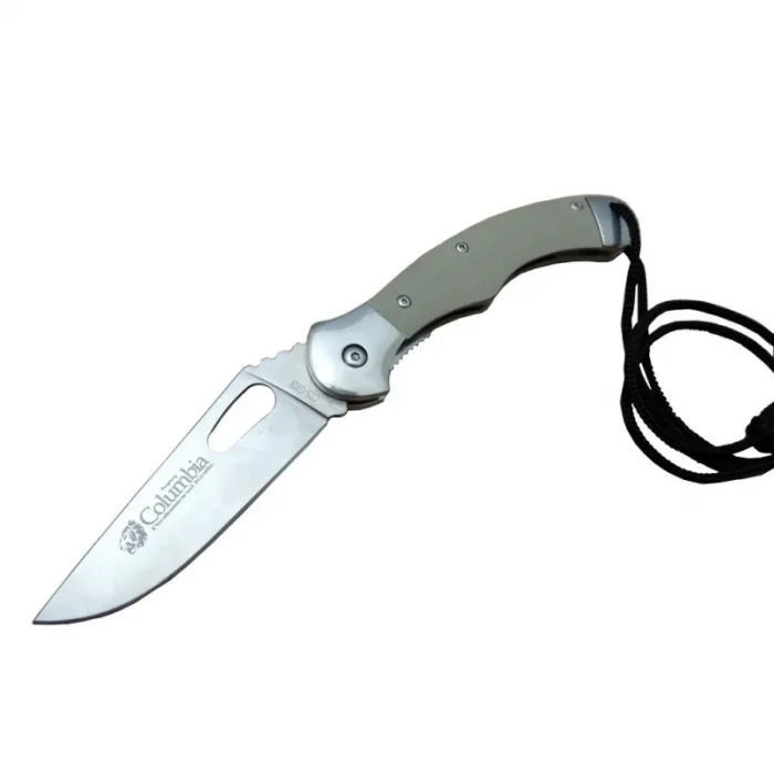  Columbia Spay Grn CTS-GRN Outdoor Çakı 21 cm - Yeşil G10 Sap, Manuel, İpli