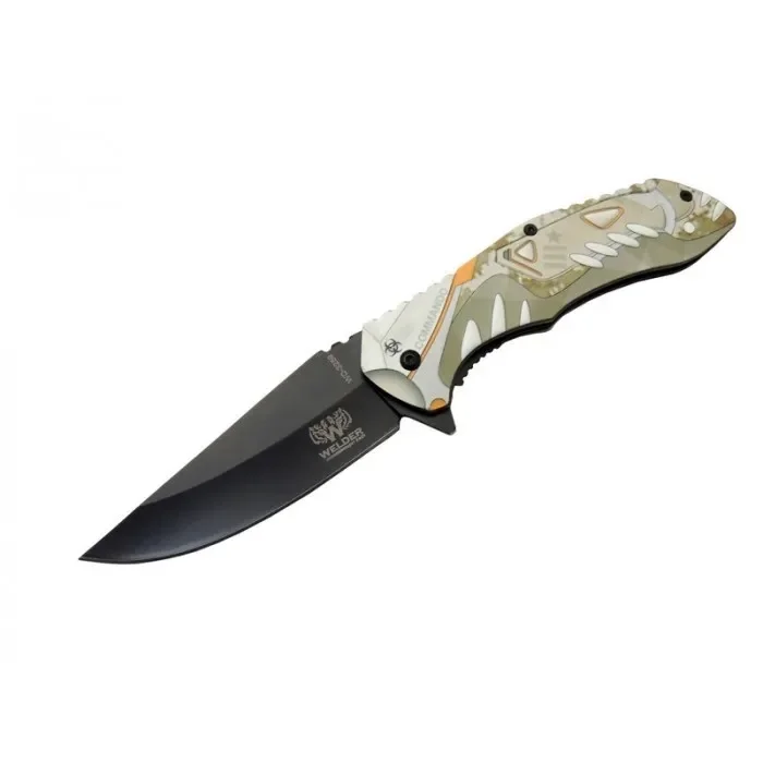 BUĞZ Comando Çakı 21 Cm Yarı Otomatik  , Kemerlikli