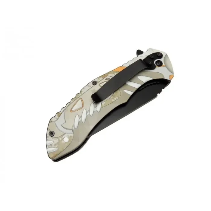 BUĞZ Comando Çakı 21 Cm Yarı Otomatik  , Kemerlikli