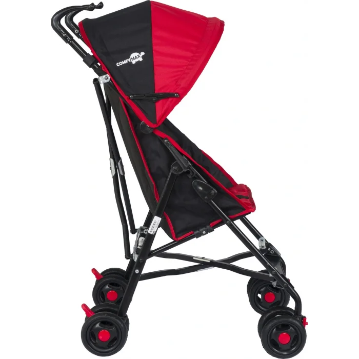 BUĞZ Comfymax Comfort II Baston Bebek Arabası - Kırmızı