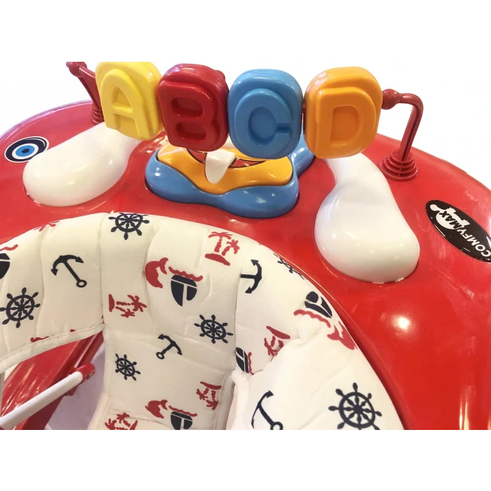 BUĞZ ComfyMax Oyuncaklı Müzikli Yükseklik Ayarlı Lux Yürüteç - Joy