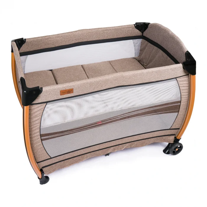 BUĞZ Comfymax Power Park Yatak Oyun Parkı 70x110 - Wood Brown