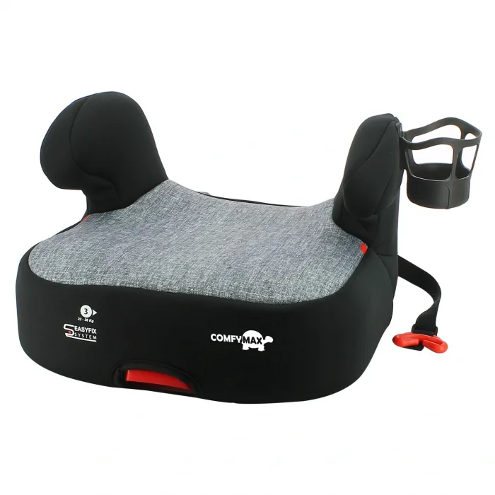BUĞZ Comfymax SilverTech Isofixli Yükseltici 15-36kg Oto Koltuğu + Cup Holder