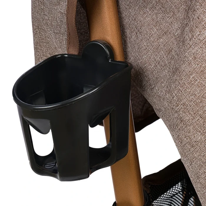 BUĞZ Comfymax Tam Yatar Baston Bebek Arabası – Dark Red