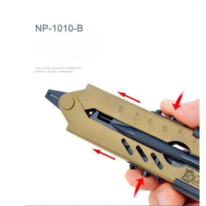 BUĞZ Company Np-1010-b  Çöl Rengi Çok Amaçlı İmha Pense