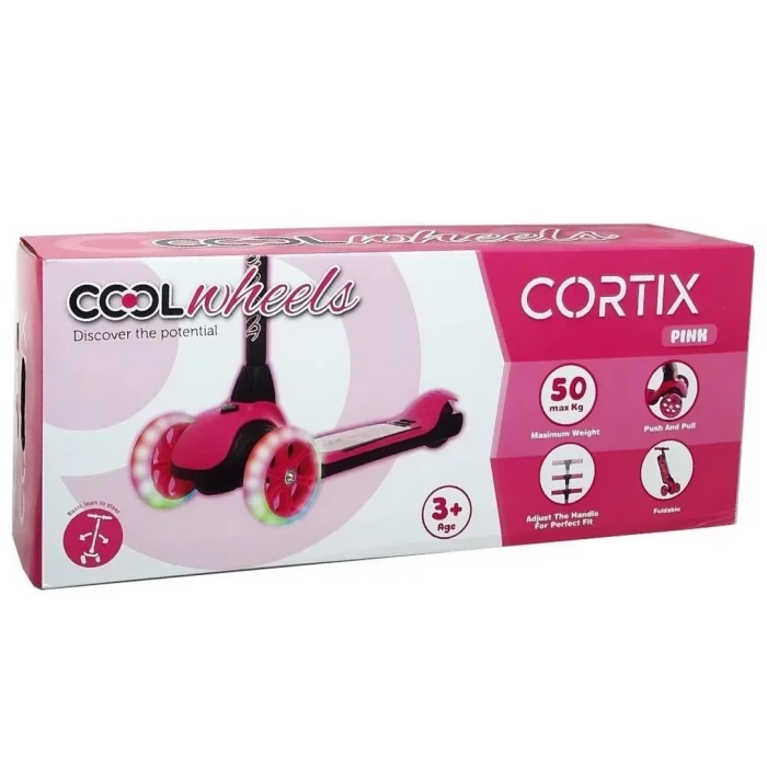 BUĞZ Cool Wheels Cortix Scooter Pembe