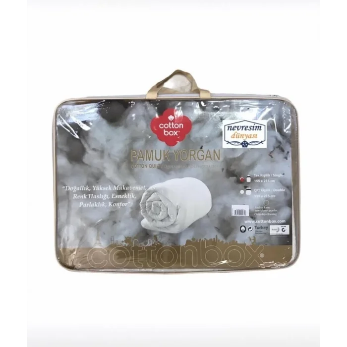 BUĞZ Cotton Box Pamuk Çift Kişilik Yorgan