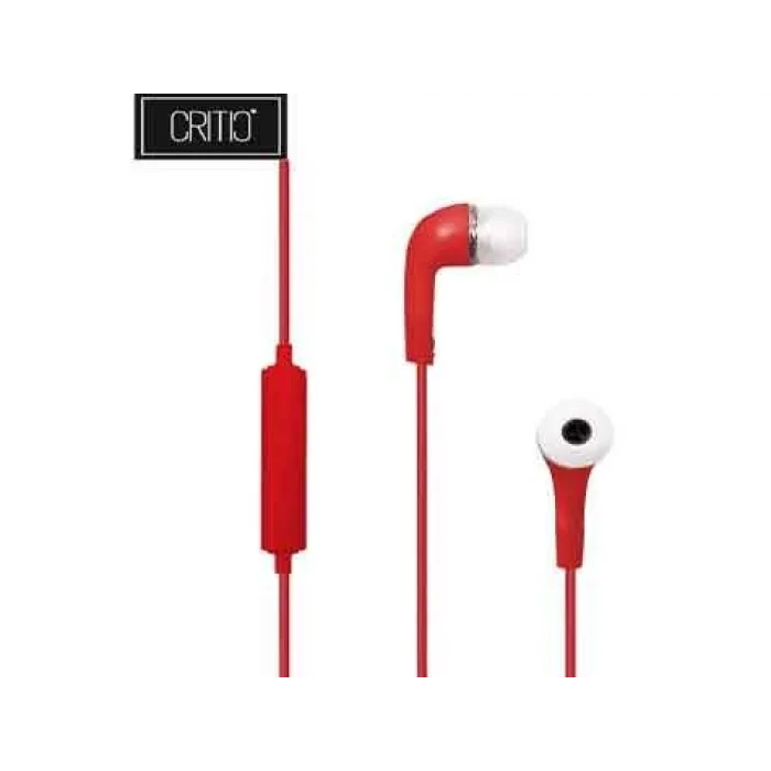 BUĞZ Critic J5 Kulakiçi Kulaklık Kırmızı